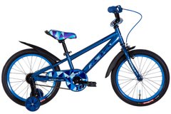 Велосипед ST 18" Formula SPORT рама- с крылом Pl 2022 (синий с голубым)