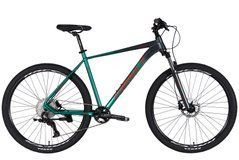 Горный велосипед AL 29" Formula ZEPHYR 1.0 HDD рама-21" темно-серебристый с зеленым 2026