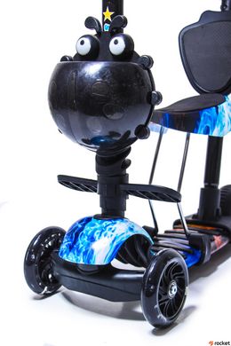 Самокат от 1 года Scooter 5in1 Fire and Ice