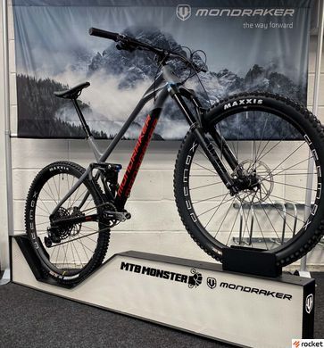 Дорослий велосипед MONDRAKER FOXY 29" T-M, Black / Nimbus Grey / Flame Red (2023/2024)