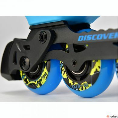 Роликові ковзани дитячі Micro Discovery blue 33-36