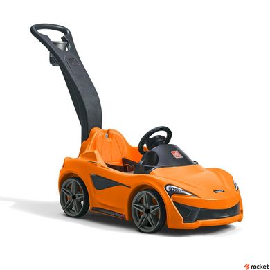 Детская машинка-каталка MCLAREN 570S Оранжевая