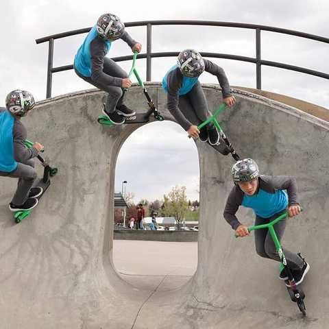 Трюковий самокат Maraton Go TRAX ST PRO 200 Green купити за
