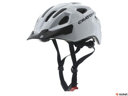 Шлем взрослый защитный Cratoni C-Swift Белый глянцевый Uni (53-59 см), Белый, Uni