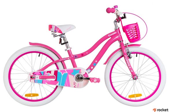Велосипед Дитячий FORMULA CREAM 20д. рожевий, Рожевий
