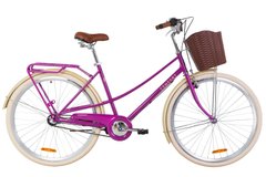 Городской велосипед Dorozhnik COMFORT FEMALE PH 28д. Фиолетовый