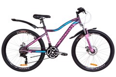 Гірський велосипед Discovery KELLY DD 26д. Фіолетово-рожевий