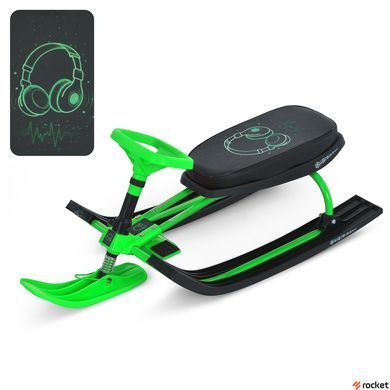 Снігокат Itrike Headphone Green