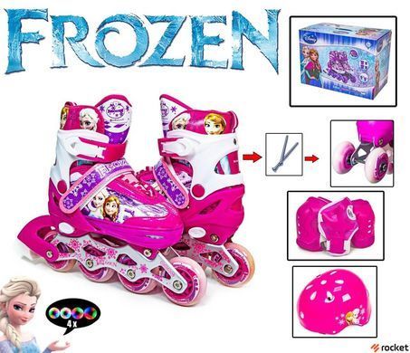 Набор Роликов Disney Frozen Розовый 35-38