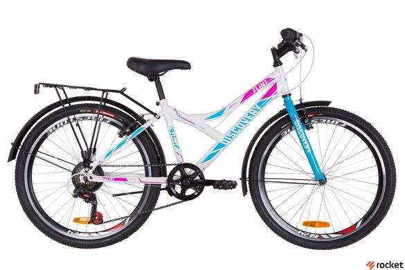 Велосипед Підлітковий Discovery FLINT MC 24д. білий, Білий