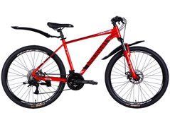 Горный велосипед AL 26" Discovery BASTION DD CS рама-18" красно-черный 2025