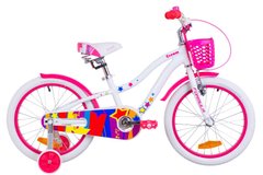 Велосипед Дитячий FORMULA CREAM 18д. білий, Білий