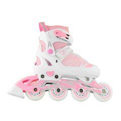Роликовые коньки детские Action 2 в 1 Riply/Pink/33-36