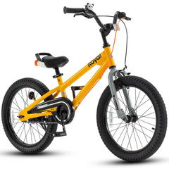 Велосипед від 6 років дитячий RoyalBaby FREESTYLE 7TH 18", OFFICIAL UA, жовтий