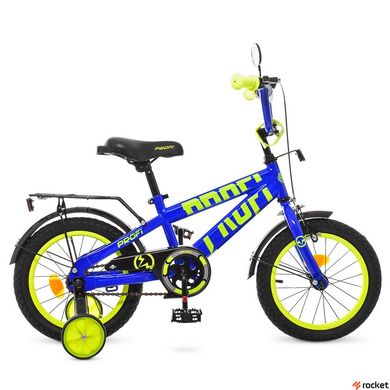 Велосипед Детский от 2 лет Flash 14д. Синий