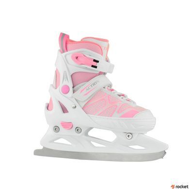 Роликовые коньки детские Action 2 в 1 Riply/Pink/33-36