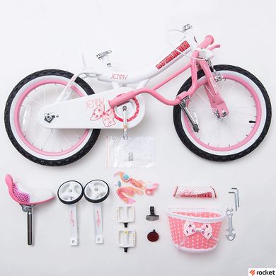 Велосипед Дитячий від 4 років Royal Baby Jenny Girl 16д. Білий