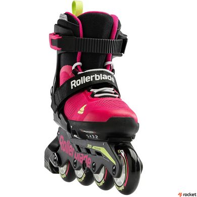 Роликовые коньки Rollerblade Microblade 2023 pink-light green 28-32