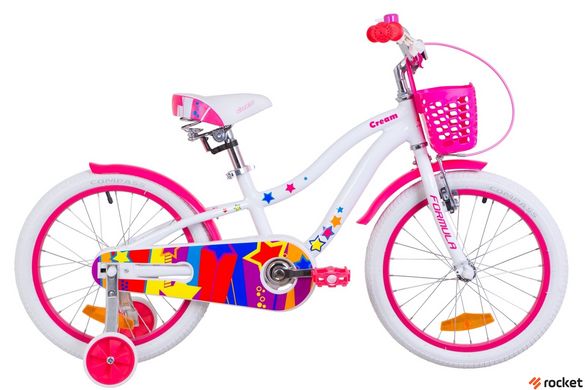 Велосипед Детский FORMULA CREAM 18д. Белый, Белый