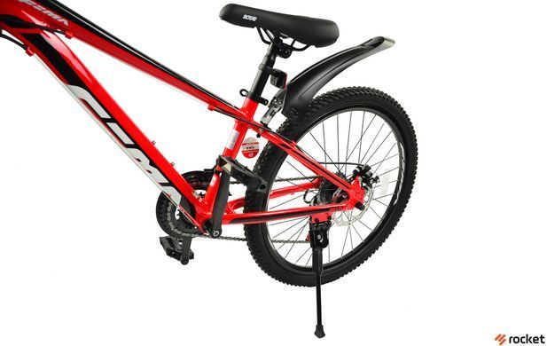 Велосипед RoyalBaby FEMA MTB 1.0 24", OFFICIAL UA, червоний