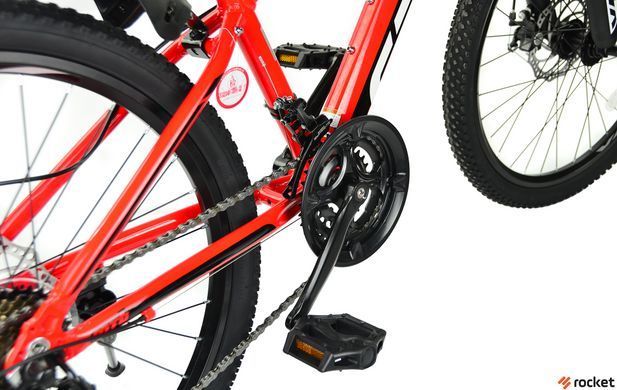 Велосипед RoyalBaby FEMA MTB 1.0 24", OFFICIAL UA, червоний
