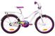 Велосипед Дитячий FORMULA FLOWER 20д. білий, Білий