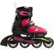 Роликовые коньки детские Rollerblade Microblade 2023 pink-light green 28-32
