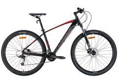 Дорослий велосипед 29" Leon TN-70 AM Hydraulic lock out HDD 2022 (чорний з червоним (м))