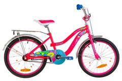 Велосипед Дитячий FORMULA FLOWER 20д. рожевий, Рожевий