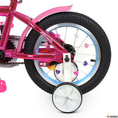 Детский велосипед от 2 лет Profi Unicorn 14" Crimson