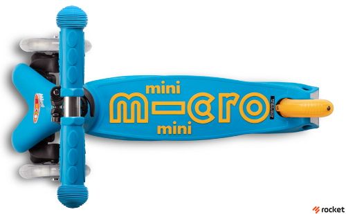 Самокат Mini Micro Deluxe Foldable Ocean Blue