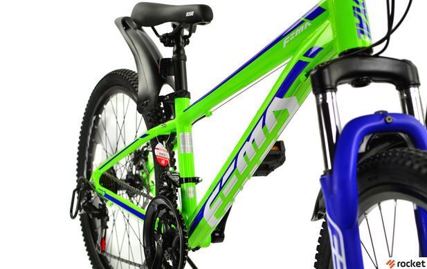 Велосипед RoyalBaby FEMA MTB 1.0 24", OFFICIAL UA, лайм