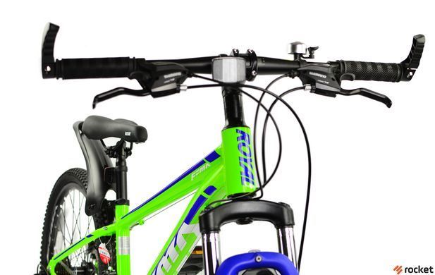 Велосипед RoyalBaby FEMA MTB 1.0 24", OFFICIAL UA, лайм