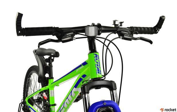 Велосипед RoyalBaby FEMA MTB 1.0 24", OFFICIAL UA, лайм