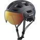 Шлем для катания защитный Cairn Quartz Visor LED USB black 52-58