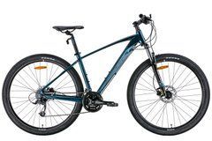 Дорослий велосипед 29" Leon TN-80 AM Hydraulic lock out HDD 2022 (синій із чорним)