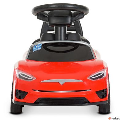 Машинка-каталка толокар Tesla Красная