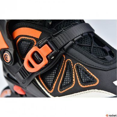 Роликові ковзани дитячі Micro Champion orange-black 37-40