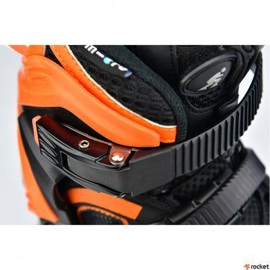 Роликові ковзани дитячі Micro Champion orange-black 37-40