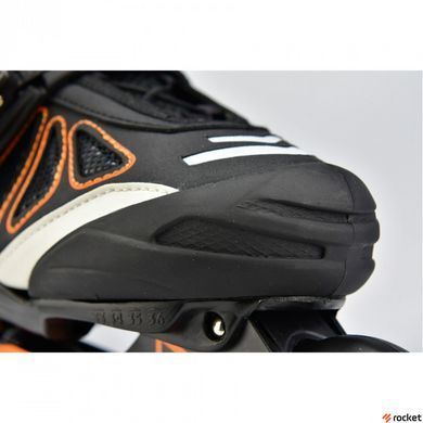 Роликові ковзани дитячі Micro Champion orange-black 37-40
