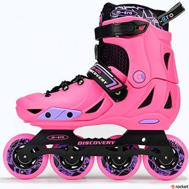 Роликовые коньки детские Micro Discovery pink 37-40
