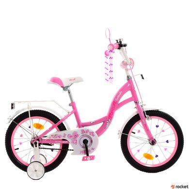 Велосипед Дитячий від 4 років Bloom 16д. Рожевий