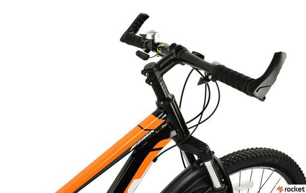 Велосипед RoyalBaby FEMA MTB 1.0 24", OFFICIAL UA, чорний