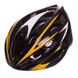 Шлем велосипедный с механизмом регулировки Черно-желтый Размер L (58-61)