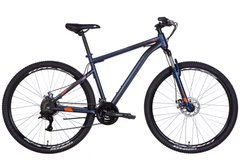 Гірський велосипед 29" Discovery TREK AM DD 2022 (синьо-чорний (м))