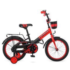 Велосипед Детский от 4 лет Original 16д. Красно-черный