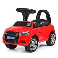 Машинка-каталка толокар Audi Красная