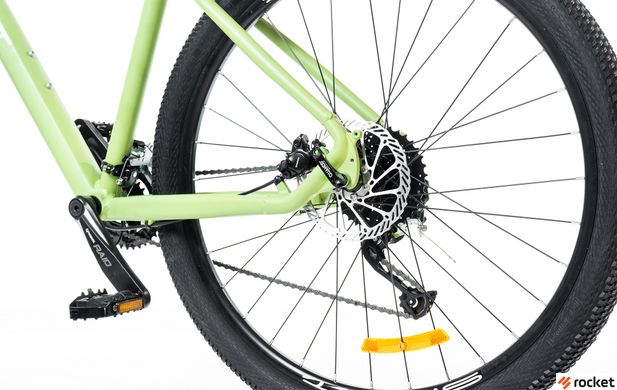 Взрослый велосипед Spirit Echo 7.3 27,5", рама M, оливковый, 2021