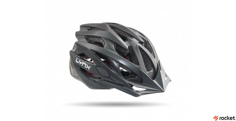 Шлем велосипедный Lynx Les Gets Matt Черный Размер M (55-58)