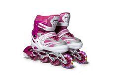 Роликовые коньки Happy детские Rose размер 38-42